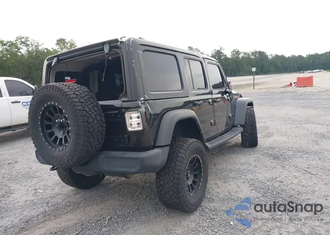 2021 Jeep Wrangler Unlimited Sport 4X4 из США, поврежденный, VIN 1C4HJXDM5MW859724